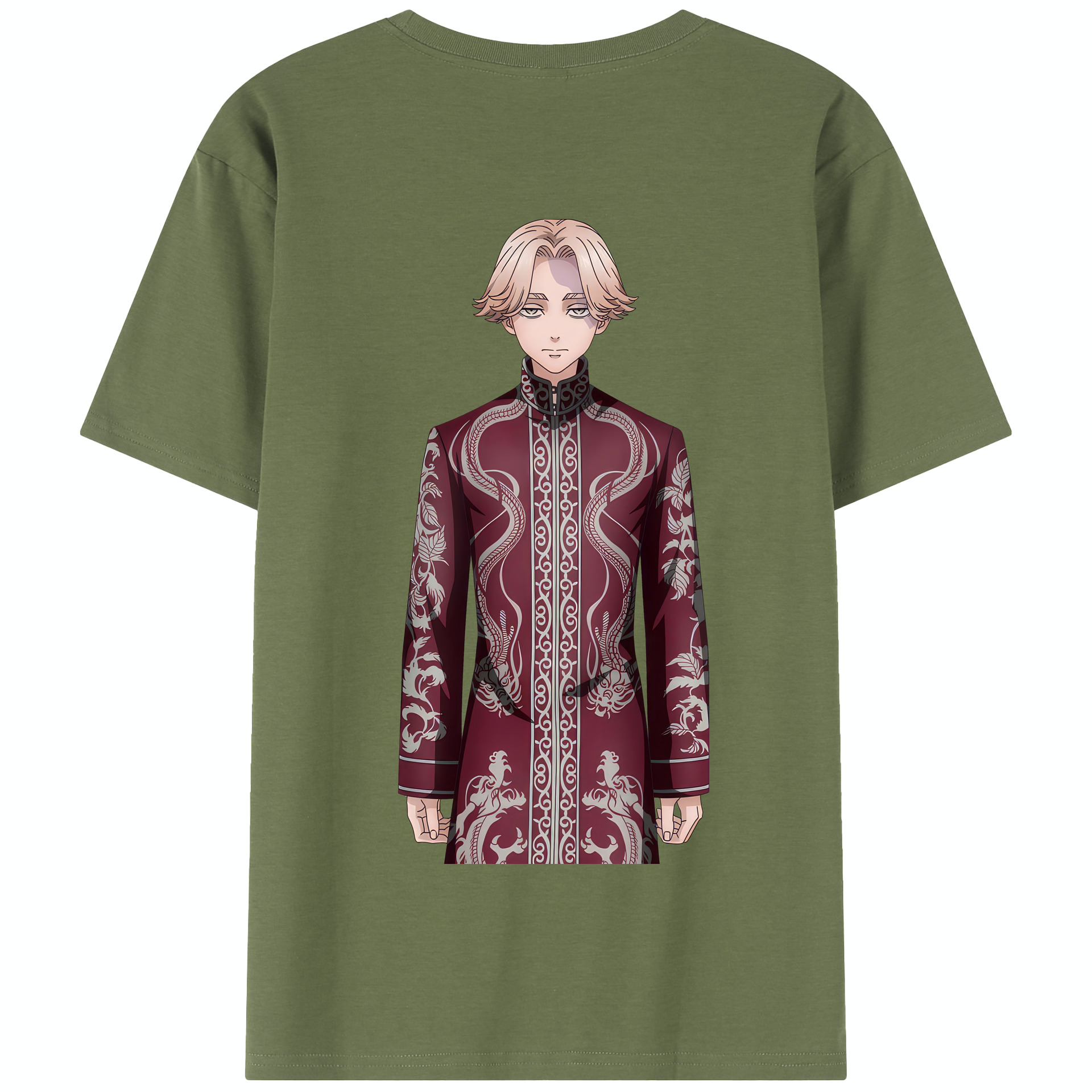 （画像用） 東京リベンジャーズ Tokyo Revengers 綿100％半袖Tシャツ（背面プリント）